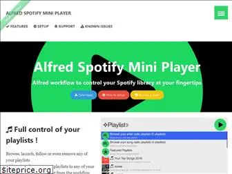 alfred-spotify-mini-player.com