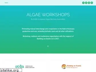 algaeworkshops.org