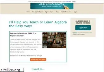 algebra-class.com