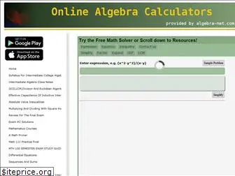 algebra-net.com