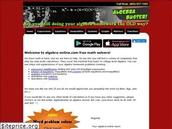 algebra-online.com