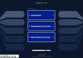 algebra1.de