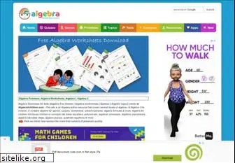 algebra4children.com