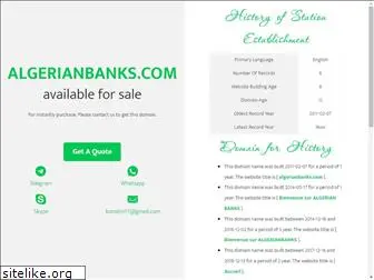 algerianbanks.com