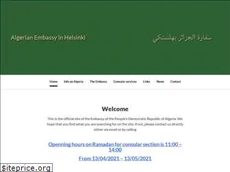 algerianembassy.fi