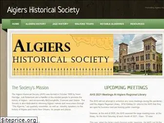 algiershistoricalsociety.org