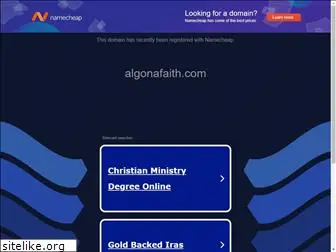 algonafaith.com