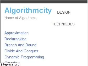 algorithmcity.com