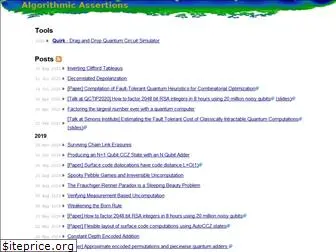 algorithmicassertions.com