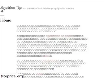 algorithmtips.org