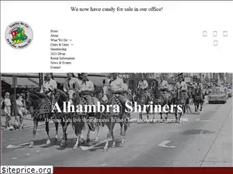 alhambrashriners.com
