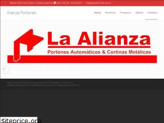 alianzaportones.com.ar