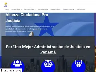 alianzaprojusticia.org.pa