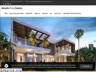 alicantedreamhomes.com