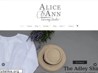 aliceandann.com