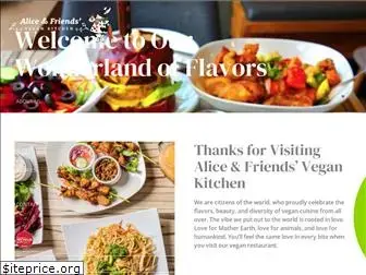 aliceandfriendsvegankitchen.com