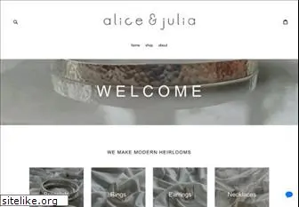 aliceandjulia.com