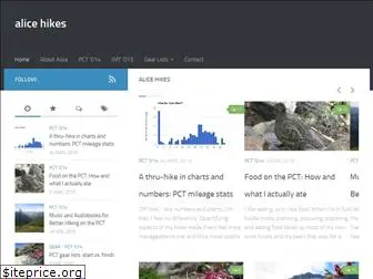 alicehikes.com