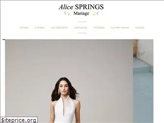 alicespringsmariage.com