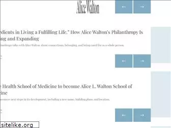 alicewalton.org