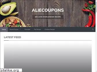 aliecoupons.com