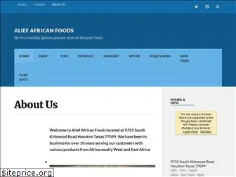 aliefafricanfoods.com