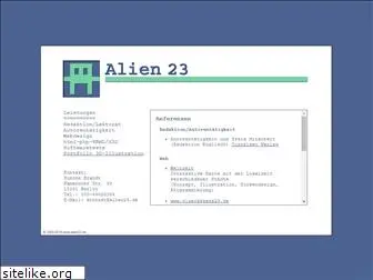alien23.de