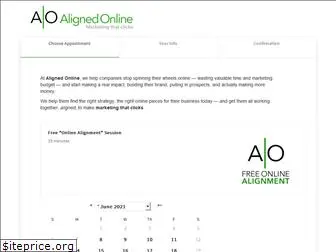alignedonline.acuityscheduling.com
