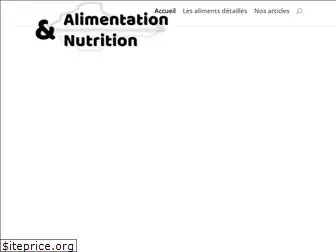 alimentation-et-nutrition.fr