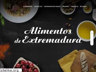 alimentosextremadura.com
