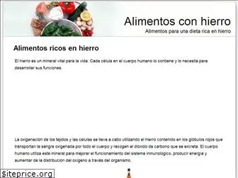 alimentoshierro.com