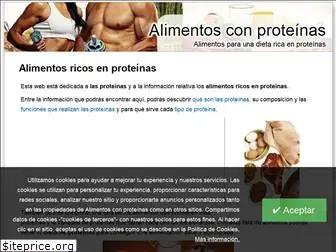 alimentosproteinas.com