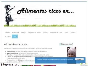 alimentosricosen.es