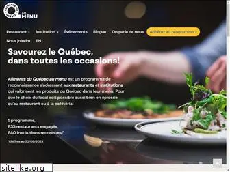 alimentsduquebecaumenu.com