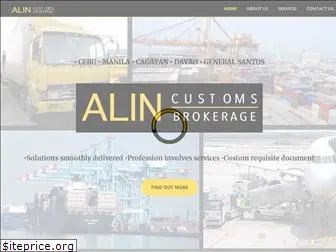 alincustomsbrokerage.com