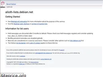 alioth-lists.debian.net