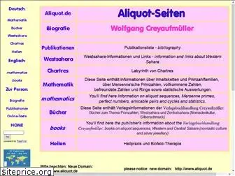 aliquot.de