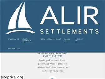 alirsettlements.com