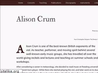 alisoncrum.co.uk
