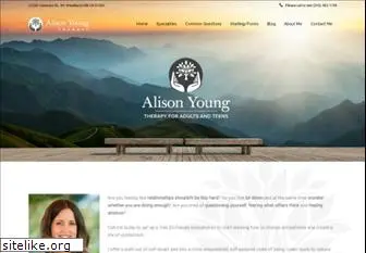 alisonyoungtherapy.com