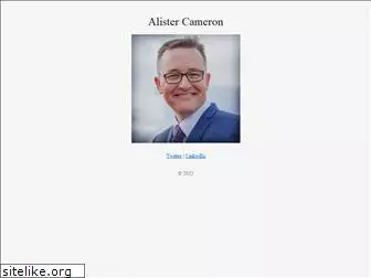 alistercameron.com