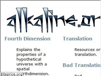 alkaline.org
