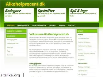 alkoholprocent.dk