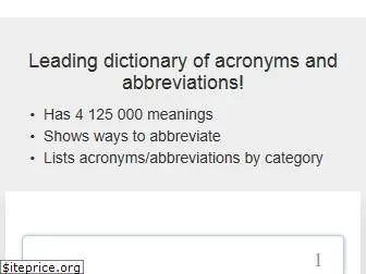 all-acronyms.com
