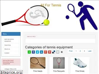 all-for-tennis.com