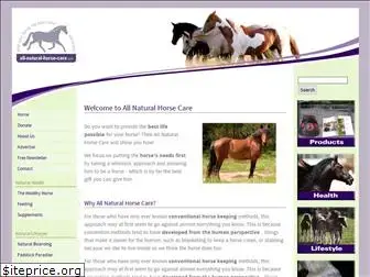 all-natural-horse-care.com