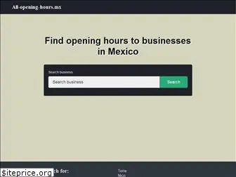 all-opening-hours.mx