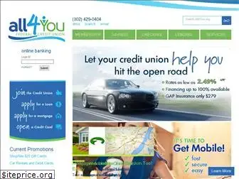 all4youfcu.org