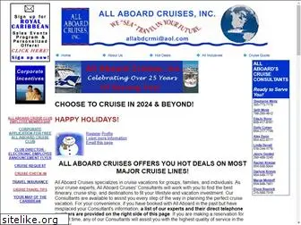 allaboardcruises.com