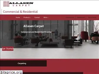 allasencarpet.com